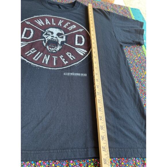 Mens Walking Dead 2014 Graphic Tee Walker Hunter AMC T-Shirt XL - Picture 5 of 7